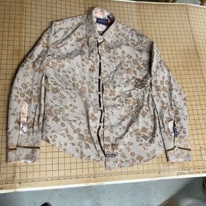 ENGLISH LAUNDRY Long Sleeve Button Men's Shirt 3XL